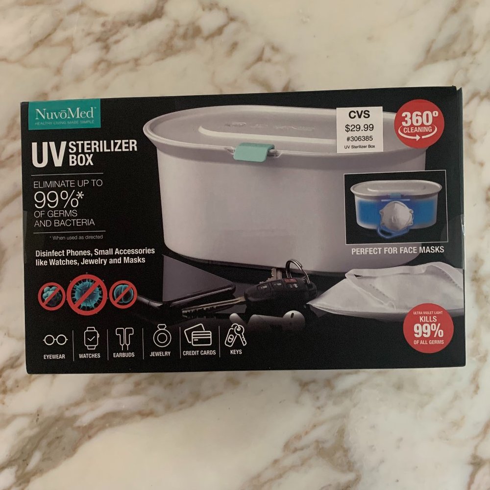 Nuvomed UV Sterilizer Box - NWT! - New in box!